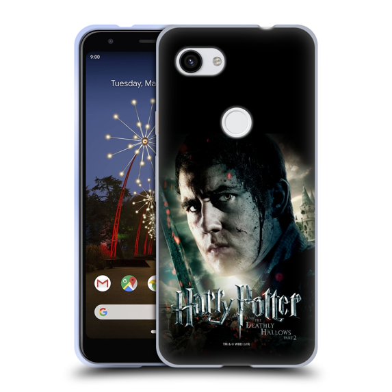 Head Case Designs Officially Licensed Harry Potter Deathly Hallows VIII Neville Longbottom Soft Gel Case Compatible with Google Google Pixel 3a