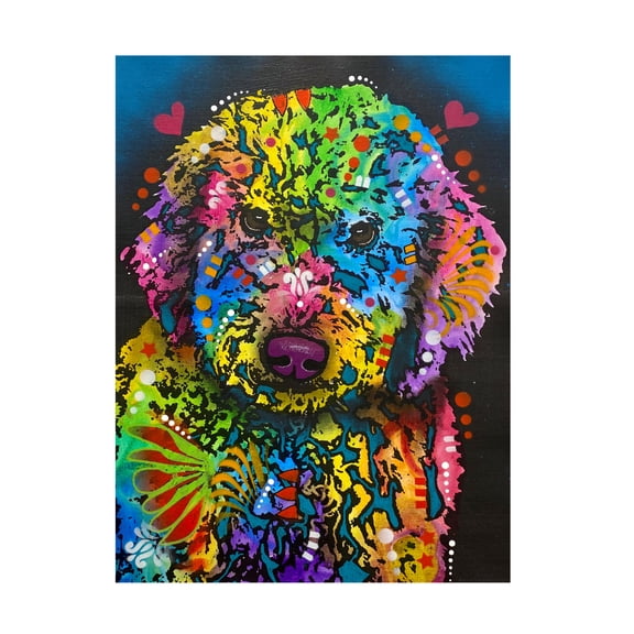 Canvas Wall Art - Dean Russo 'I Am Here To Listen' Wall Art for Living Room, Bedroom, or Office Décor by Trademark Fine Art - 14 x 19 Inches
