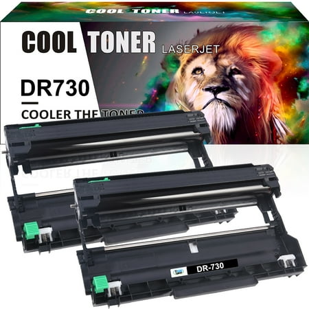 Cool Toner Compatible Drum Unit Replacement for Brother DR-730 use in DCP-L2550DW MFC-L2710DW HL-L2390DW MFC-L2750DW HL-L2370DWXL HL-L2370DW MFC-L2750DWXL(Black  2-Pack) price history on PriceWatchPro