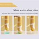 thumbnail image 3 of 65cm x 65cm, Yellow Lovely Bath Mat, Soft and Fluffy, Flower Shaped Microfiber, Water Absorbent, Non-Slip, for Toilet, Bathtub, Shower, Bathroom, 3 of 5