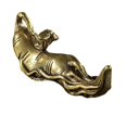 thumbnail image 1 of Retro Ginseng Decor Brass Ornament for Office Decoration 2Pcs, 1 of 5