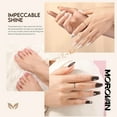 thumbnail image 4 of Morovan Nail Polish Set 6 Colors Fall Brown Glitter Gold Quick Dry Nail Polish Kit For DIY Home Gifts for Women, 4 of 8