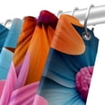 thumbnail image 5 of yowmns Waterproof Shower Curtain Set with Hooks - Beautiful Printed Bathroom Decoration, 5 of 6