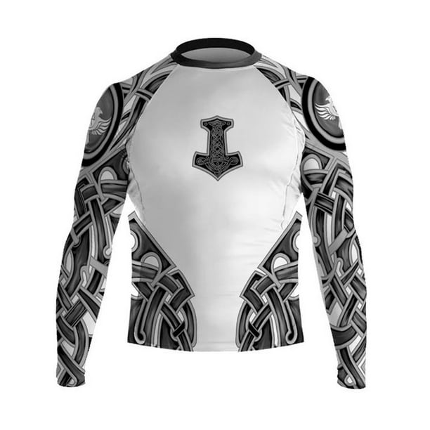 Raven Fightwear Raven Fightwear Men's Nordic 2.0 Rash Guard IBJJF