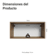 thumbnail image 2 of Alacena Gabinete Superior Cocina Madesa Vik 70cm MG 01, 2 of 4