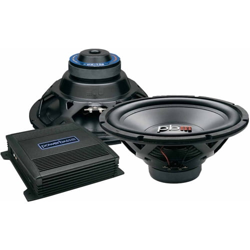 Powerbass 12" Two 12" Subwoofers 500W 2-Channel Amp - Walmart.com