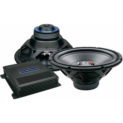 Powerbass 12" Bass Package with Two 12" Subwoofers and 500W 2Channel