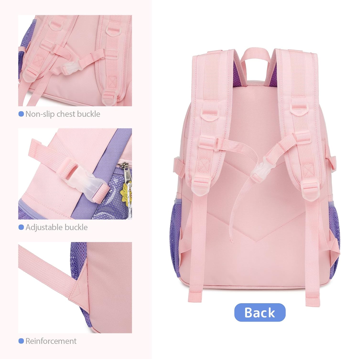 Mygreen womens Backpack for womens - Middle women & Elementary women - Kawaii Ita Backpack Black Blue