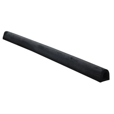 Extruded Rubber Fender Bumper, 120 x 6 x 6 in.