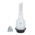 thumbnail image 2 of Vacuum Air Duster Nozzle, Multi Functional Clear Dust Collection Bin High Strength Handheld Jet Fan Nozzle Small with Safety Hammer for Jet Dry Blower, 2 of 7