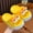 Yellow, variant on Luogg Summer Children Sandals And Slippers For Girls Wearing Thick Bottomed Cartoon Breathable And Non Baby Slippers toddler boys slippers Size 3-4 Years