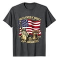 thumbnail image 3 of Youth Patriotic Shirt with American Flag Print, Boys Casual Short Sleeve Tee for 4th of July, Independence Day Celebration Top for Kids and, 3 of 5