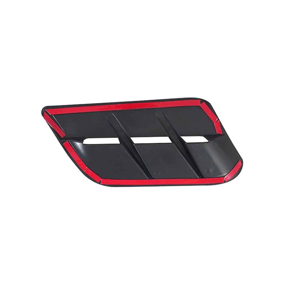 2PCS Matte Black Hood Scoop Air Vent Cover Exterior For Dodge Challenger 2015-2022