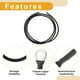 thumbnail image 4 of Ofertas Únicas 1 Pc Cable Inversor de Batería Universal de 8 AWG para Coche, Vehículo, Barco, RV, Cable de Batería Solar, Cobre Estañado, Terminal de 3/8", Terminal de 5/16", Negro, 5FT, 4 of 7