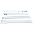 thumbnail image 2 of 1 Pair 10inch Drawer Slide Kit Bottom Mount Drawer Slide Steel Thicken Cabinet Track Rail, 2 of 9