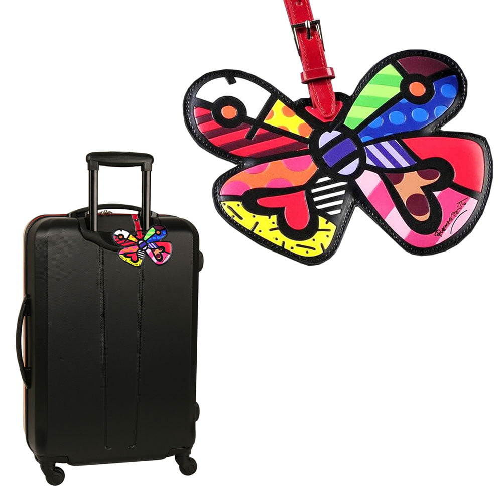 Romero Britto Hearts Back Pack Backpack Signature  New w//Tag