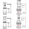 thumbnail image 3 of SMA to BNC Kits 3 Set RF Adapter Connector Kits for SDR Ham Radio UV-5R UV82 V-5R5 Two Way Handheld Radio B, 3 of 7