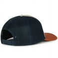 thumbnail image 4 of Outdoor Cap OC771 Premium Modern Trucker Cap-Heathered Stone/Navy/Rust-Adult, 4 of 8