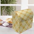 thumbnail image 3 of Quatrefoil Stand Mixer Cover, Age-Old Trellis Pattern in the Shades of Yellow Historical Eastern, Kitchen Appliance Organizer Bag Cover with Pockets, 5 Quarts, Marigold Mustard White, by Ambesonne, 3 of 4