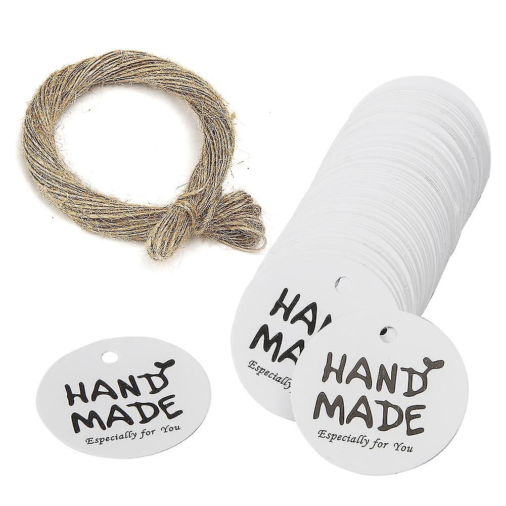 Lwr Crafts - 100 Etiquetas Para Colgar Con Cordel De Yute 1 | Envío Gratis