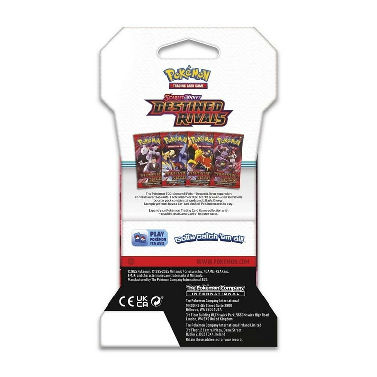 destined rivals sleeved booster box Pokemon Scarlet & Violet Sleeve : Toys & Games Its the perfect product for collectors and players looking to delve into the strategic and visual depth of the Pokémon TCG universe Pokemon Destined Rivals Sleeved Booster