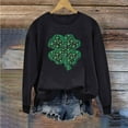 thumbnail image 3 of Guluxicc Sweatshirts for Women Casual Long Sleeve Graphic Printed Shirts St. Patrick's Day Pullover Tops, M, 3 of 6