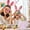 Pink-PK-home supplies, variant on KTTECTOA Easter Corduroy Rabbits Handheld Basket Cute Rabbist Ears Easter Storage Basket Clearance Home Goods Canada Days Home Organization Home Organization