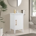 thumbnail image 2 of Vanity Art 20” Single Sink Bathroom Vanity Cabinet with Ceramic Countertop, 2 of 12
