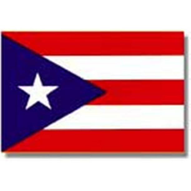 Annin Flagmakers 146770 4 Pi X 6 Pi Nyl-Glo Puerto Rico Drapeau