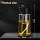 thumbnail image 2 of Pulverizador de aceite para cocinar Pulverizador de aceite de oliva 2 en 1 y dispensador de aceite Botella pulverizadora de aceite de 500 ml con vertedor, 2 of 5