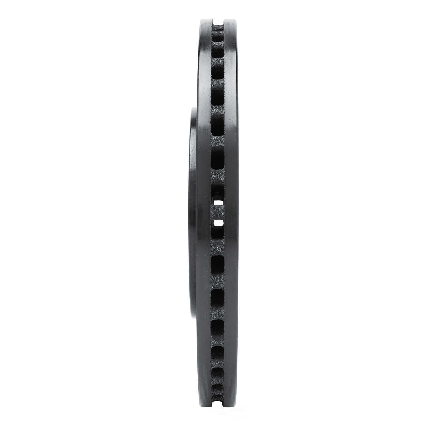 Dynamic Friction Company 633-76018L DFC Brake Rotor - Drilled And Slotted - Black