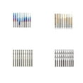 thumbnail image 2 of Riwesomey 10 piezas de brocas de molino de extremo profesional para el hogar, fábrica Industrial, fresadora de carpintería, accesorios para Kits y herramientas para tallar tipo 4, 2 of 6