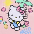 thumbnail image 4 of Hello Kitty Sanrio Short Sleeve Shirt and Chambray Shorts Set (Girls), 2 Piece Set, Sizes 4-12, 4 of 7