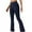 Navy, variant on Flare Yoga Pants for Women Workout Long Legging Solid Bell Bottom Pants High Waisted Stretch Pant Casual Lounge Trouser Today Blue,S