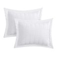 thumbnail image 3 of Chic Home CS7886-US Klara 6 Piece Comforter Set, White - Queen, 3 of 5