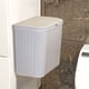 thumbnail image 4 of Cubo de basura para inodoro montado en la pared de 8/12L, gran capacidad para cocina y baño, 4 of 6