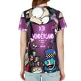 thumbnail image 2 of Invader Zim Women's T Shirts Round Neck Short-Sleeve Soft T-Shirt Summer Casual Tee Tops 3D Printing Tee Shirt, 2 of 6