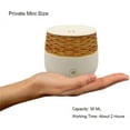 thumbnail image 3 of Small Essential Oil Diffusers Mini Diffuser for Essential Oils Wood Grain 30ml Portable Aromatherapy Diffuser Ultrasonic Mist Night Light Waterless Auto Shut-off Travel Aroma Diffuser for Bedroom Gift, 3 of 5