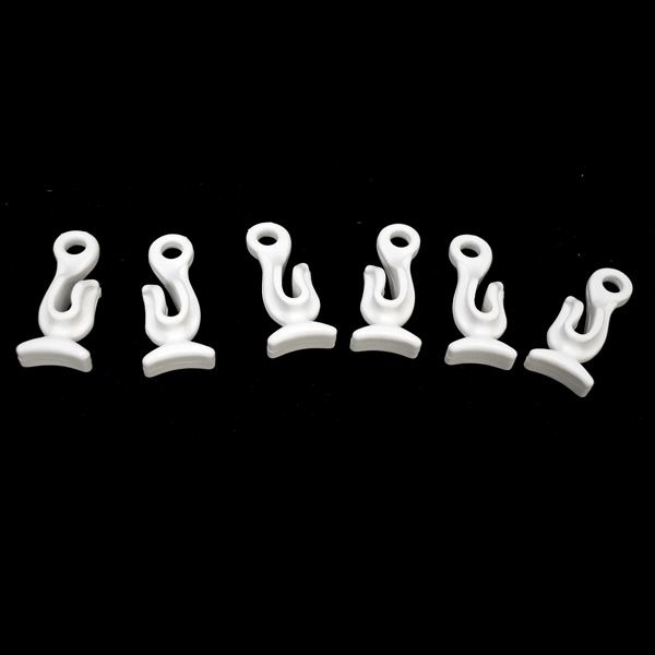 Helm Products BM3 Polypropylene Bumper / Fender Boat Clips (Set Of 6