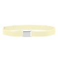 thumbnail image 1 of Buyless Fashion Ceinture de Robe Extensible Ajustable et Élastique pour Enfants et Bébés avec Boucle Argentée, 1 of 7