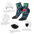thumbnail image 5 of Pofeuu Christmas Print 30cm Socks, Adult Running Hiking Socks for Youth and Adult, 5 of 7