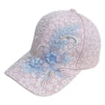 thumbnail image 2 of HuangHuanChen Women's Baseball Cap Summer Lace Style Mesh Back Sun Hat Running Cap Floral Baseball Cap Cotton Dad Hat Adjustable Ball Cap for Women Pink One Size, 2 of 6
