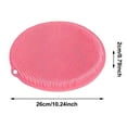thumbnail image 2 of Shower Foot & Back Scrubber Mat - Extra Large Cleaning Pad with Strong Suction Cups - Massage & Exfoliate Without Bending - Non- Bath Accessory for Tired Feet, 2 of 8