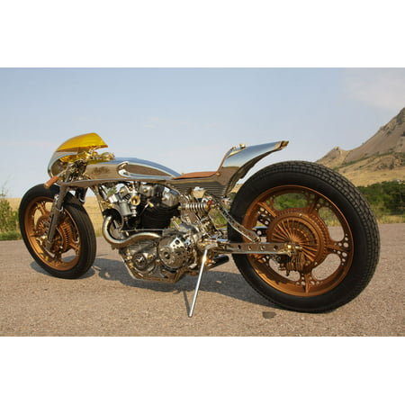 LAMINATED POSTER Cafe Racer Custombike by Thunderbike Deutsch: Cafe Racer Custombike von Thunderbike Poster Print 24 x (The Best Cafe Racer)