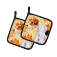 thumbnail image 1 of Carolines Treasures BB9911PTHD Fox Terrier Automne Paire de Porte-Pots, 1 of 1