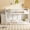 White, variant on Full over Full Bunk Bed with 4 Drawers & 3 Shelves, Solid Pine Construction, Convertible Ladder (Left/Right), Full-Length Guardrails, No Box Spring Needed, Espresso