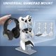 thumbnail image 1 of Soporte universal para gamepad SUSUchens de 3 niveles para PS5, PS4, PS3, PS2, Switch Pro y blanco., 1 of 8