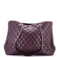 thumbnail image 1 of Pre-Owned Classic CC Shopping Tote Quilted Lambskin Large By Rebag, 1 of 8
