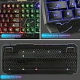 thumbnail image 3 of Tianlaimei 104 Keys Gaming Keyboard and Mouse Set, Wired Rainbow RGB Backlight Computer Keyboard, for PC Gamer, 3 of 9