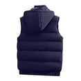 thumbnail image 6 of Herrnalise Men's 9-zone Smart Heating Vest Jacket Charging Smart USB Carbon Fiber Heating Warm Hooded Vest Men's And Women's Same Jacket Coat Blue, 6 of 6